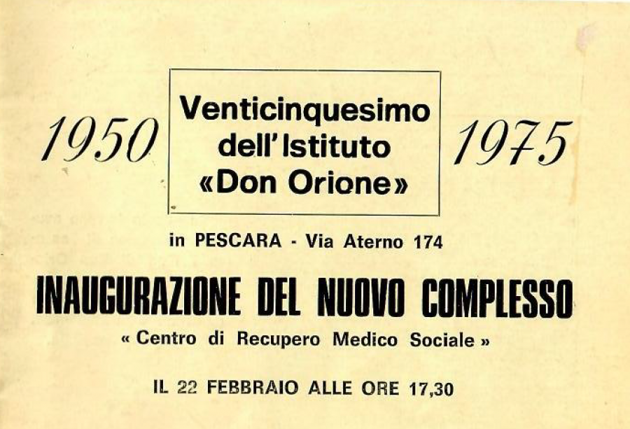 Pescara – Una lunga storia di carità